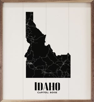 Idaho State Print